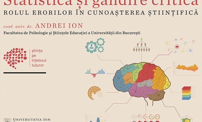 afiș conferință UB Andrei Ion