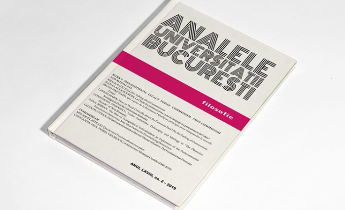 Revistă Analele Universității din București