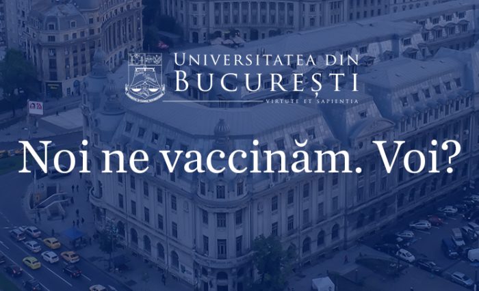 campanie informare vaccinare covid universitatea din bucuresti unibuc ub