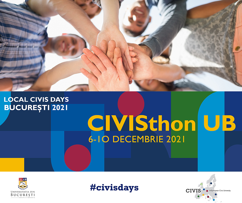 CIVISthon UB 2021 LCD Local CIVIS Days unibuc universitatea din Bucuresti
