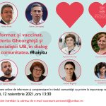 informat si vaccinat valeriu gheorghita unibuc eveniment vaccinare universitatea din bucuresti