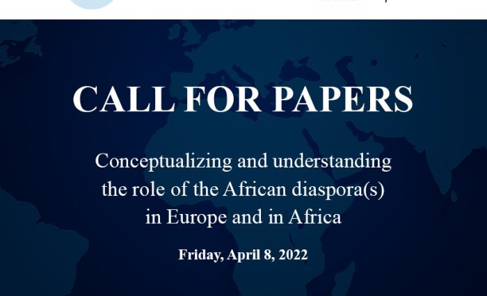 CfP African diaspora - STIRE
