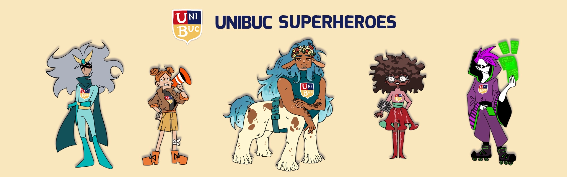 Button- Unibuc Superheroes